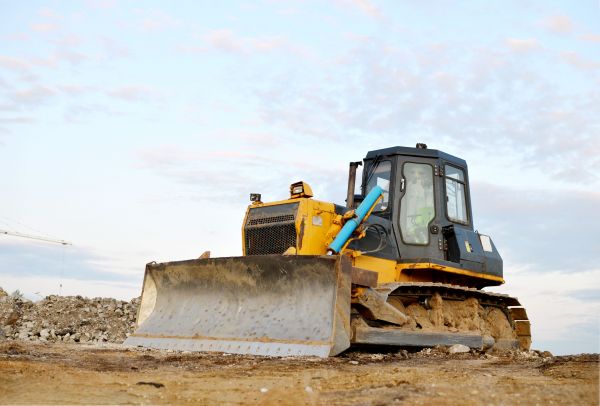 Bulldozer Land Excavation in Manchester