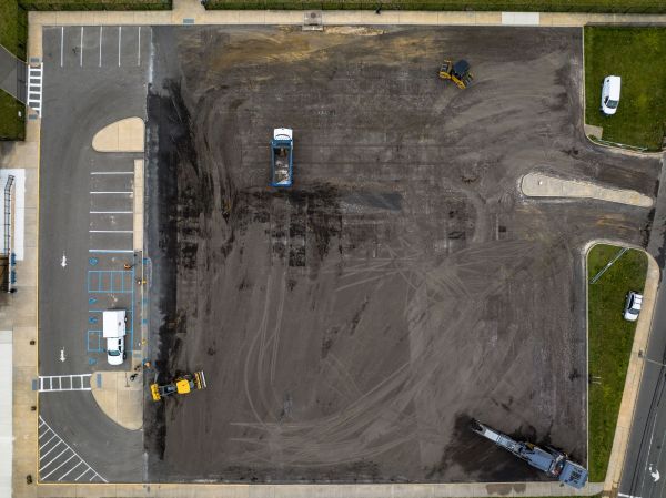 Parking Lot Excavation in Manchester