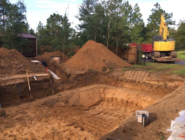 Cost of Pool Site Excavation in Manchester